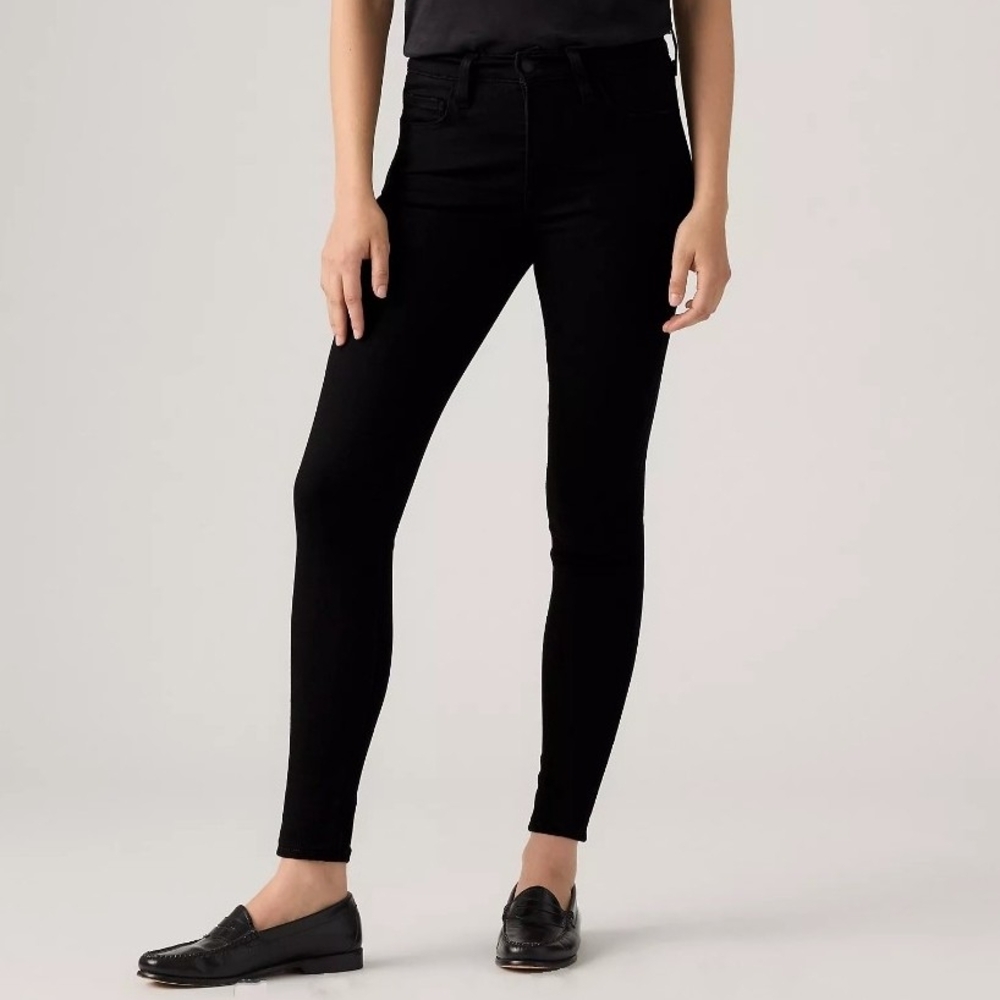 Levi's Women's Black 720 Super Skinny Denim Jeans Size 25 / Size 0- 2